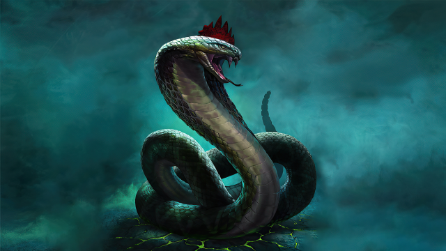 因为畸形却被封神的生物鸡冠蛇