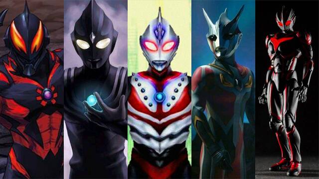 奥特曼5位黑暗奥特曼的排名贝利亚仅排第三猜猜谁是第一名