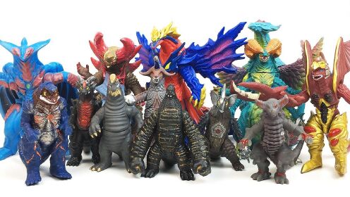 怪兽合集,鲁格赛特五帝王骷髅哥莫拉