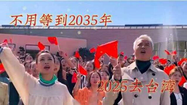 火了!期盼台湾早日回归的歌《不用等到2035年》《2025去台湾》