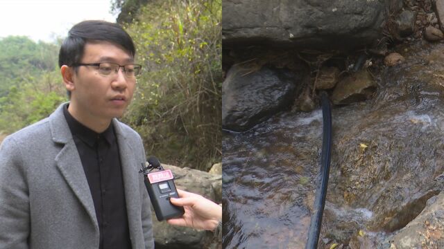 长乐龙潭晓瀑遭人取水引发关注,取水未经审批,相关部门现场执法