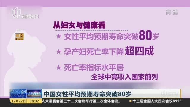 中国女性平均预期寿命突破80岁:义务教育性别差距基本消除 高等教育女生占比均超男生