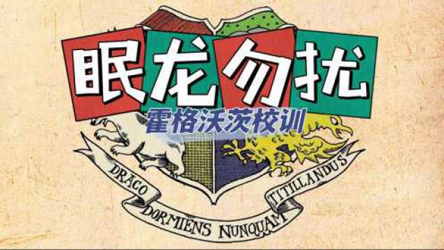 除了“眠龙勿扰”,《哈利ⷮŠ波特》中还有哪些寓意深刻的格言呢?