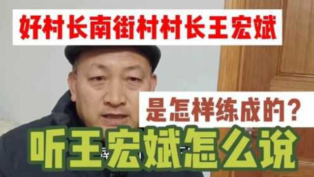 好村长南街村村长王宏斌是怎样炼成的?听王宏斌怎么说