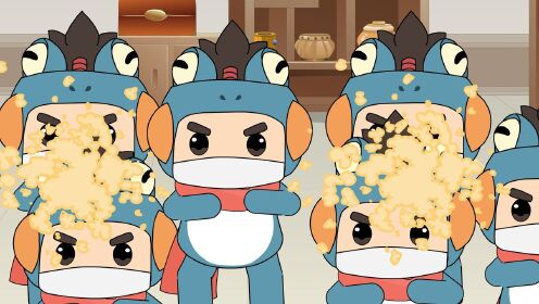 迷你大陆动画:蛤蟆少主的逃命技能得到提升