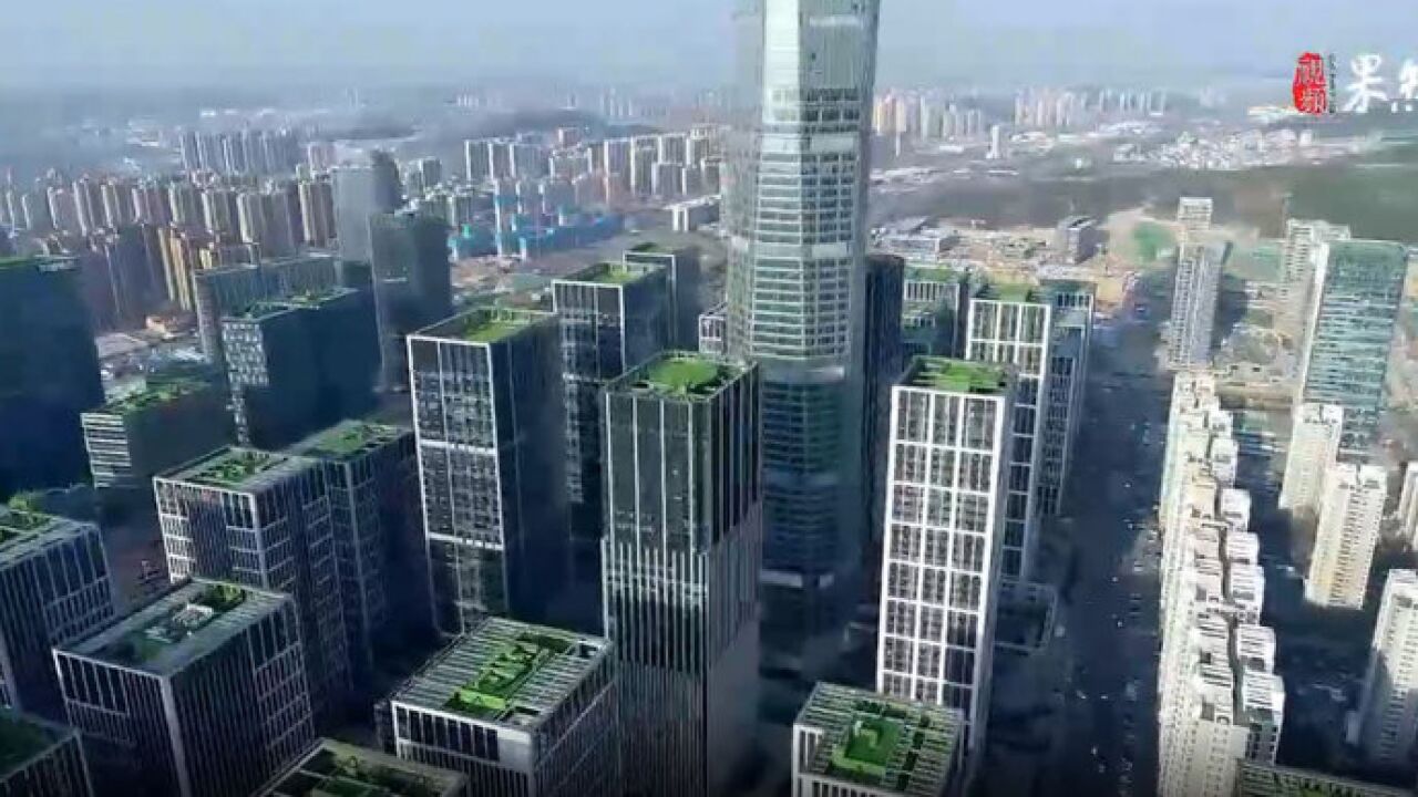 果然视频|济南经十东路高楼群如雨后春笋,云鼎大厦高耸入云