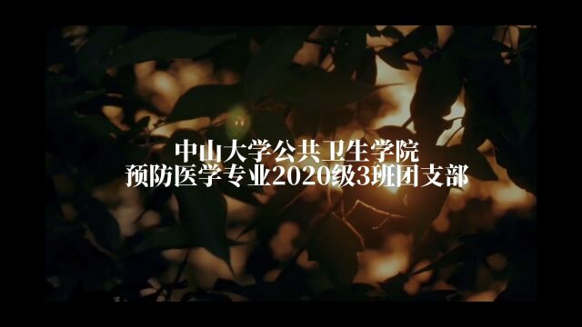 学四史,忆精神,守初心,担使命——中山大学公共卫生学院2020级预防医学3班团支部活力在基层团日活动