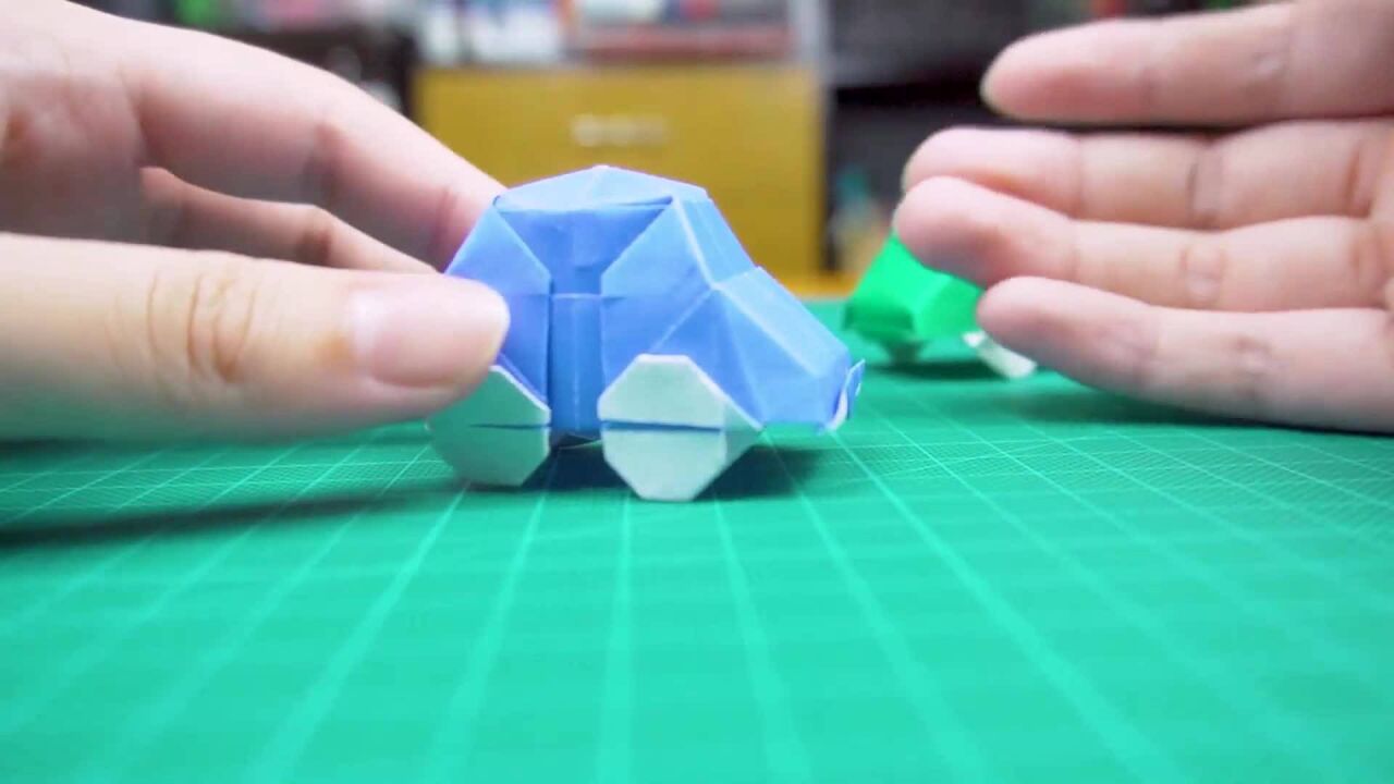 倒车请注意!学会这辆折纸小汽车_腾讯视频