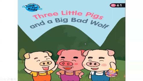 TFK G1 F61 Three Little Pigs and a Big Bad Wolf