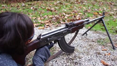 卡拉什尼科夫RPK轻机枪，由AKM基础发展而来，曾是游戏里的神器