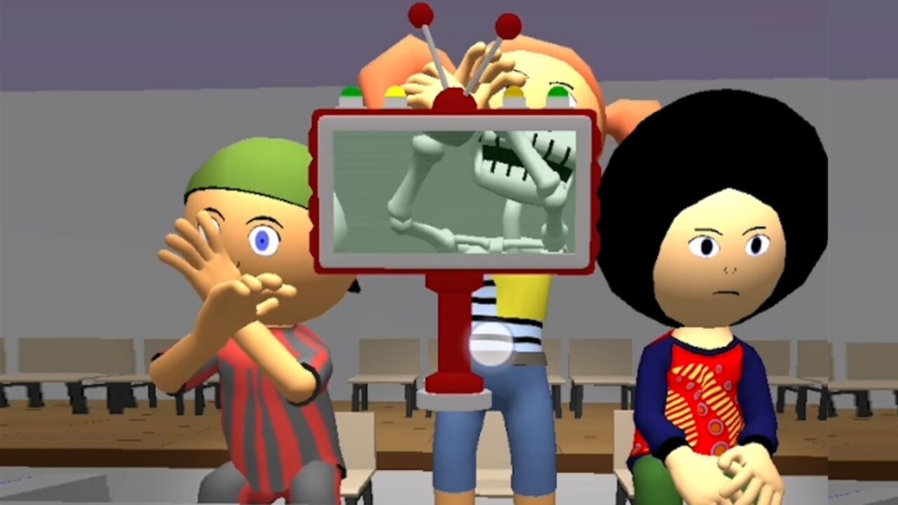 找到外星人:学校里藏里着一个外星人,你们找到了吗?炯囧侠解说