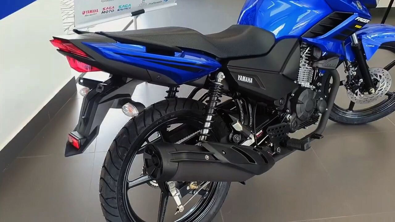 雅马哈新款150街车,高颜值,油耗仅2.1,配ubs,通勤代步神器_腾讯视频