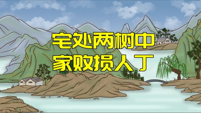 “宅处两树中,家败损人丁”啥意思?住房讲究真不少