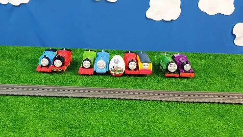 托马斯趣味玩具系列:托马斯和朋友们 trackmaster世界上强大的引擎