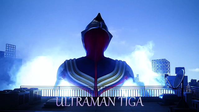 奥特曼帅气回头杀