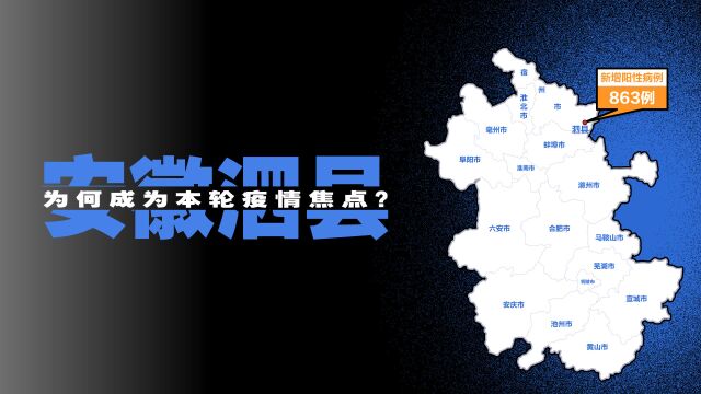 动解|9天863例,安徽泗县发生了什么?