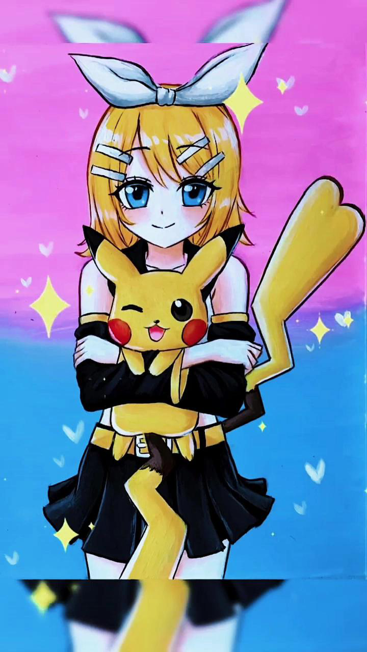 皮卡丘的三种画法拟人化的皮卡丘好可爱