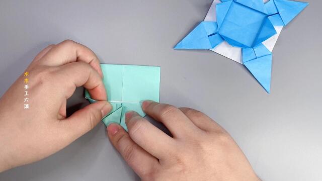 折纸玩具:战斗陀螺霜华,傲雪凌霜志不衰,一起来玩陀螺吧