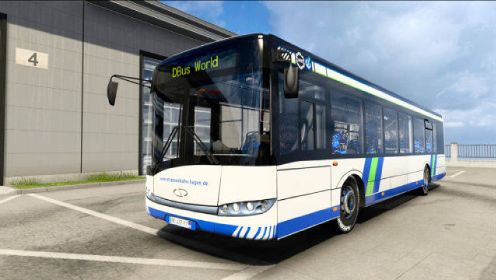 【欧洲卡车模拟2】驾驶公交车挑战扣脚山路