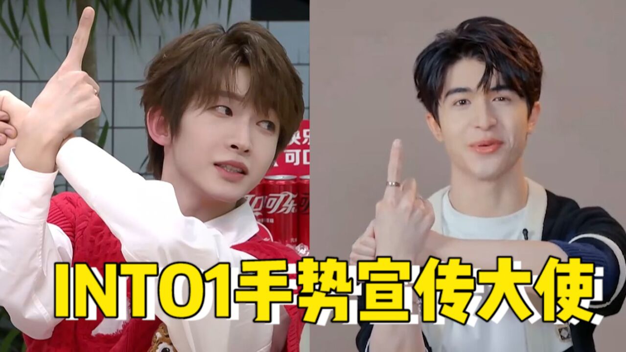 刘宇尹浩宇,INTO1手势宣传大使_高清1080P在线观看平台_腾讯视频