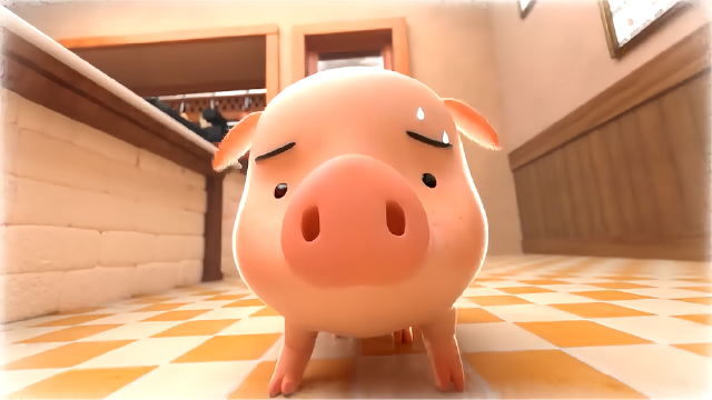 小猪为了不被吃掉,绞尽脑汁,想到了很多办法!动画短片