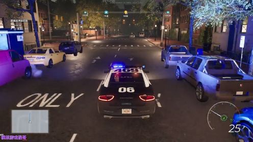 警察模拟巡警游戏系列：夜班开新车巡逻新地图