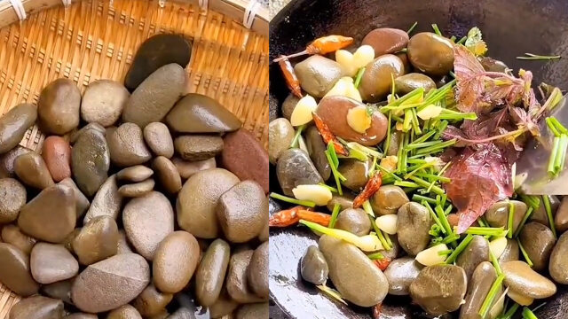 湖北一地待客硬菜原料竟是河底石头:评价还挺高