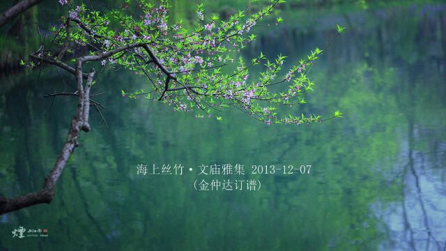 海上丝竹 文庙雅集《花六板》杨月琪金仲达任德华范纬山20131207