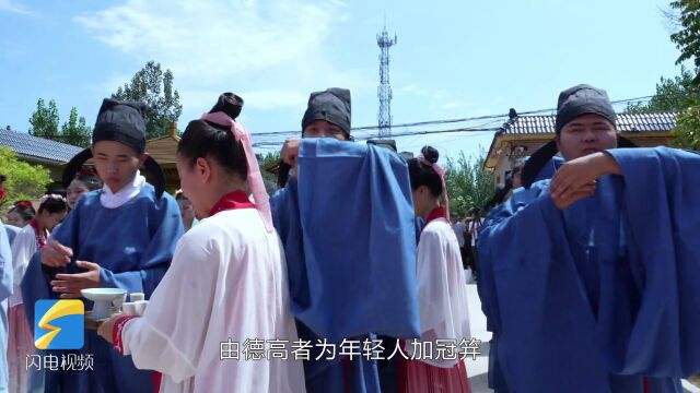 志存高远、不负韶华!潍坊峡山区为32名大学新生举办“成人礼”