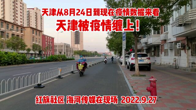 天津从8月24日到现在疫情数据来看,天津被疫情缠上!2022.9.27