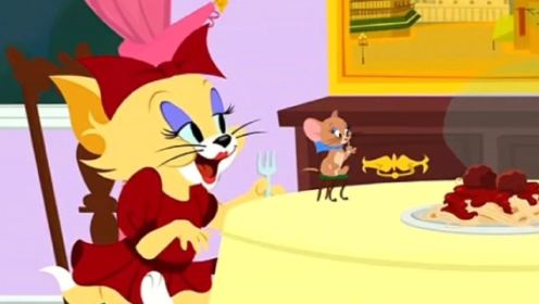 搞笑配音：老鼠与猫同桌吃晚餐！