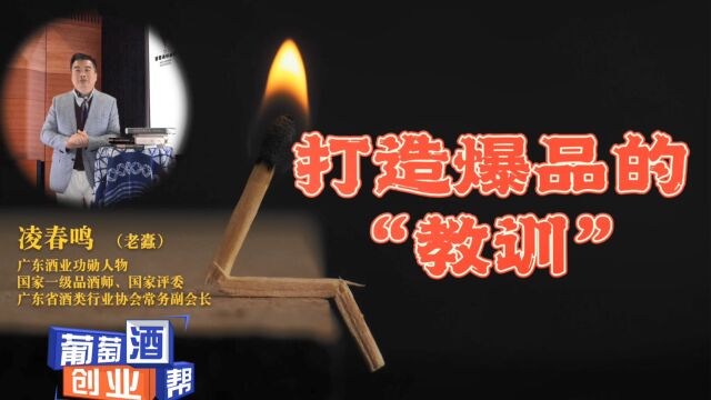 【凌春鸣】打造爆品的“教训”