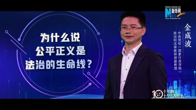 以“理”服人|为什么说公平正义是法治的生命线?