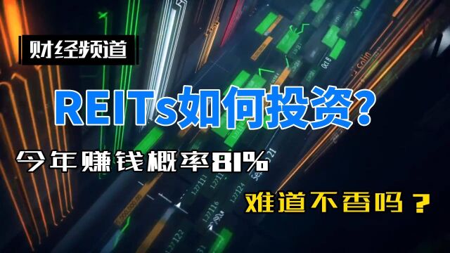 REITs基金这样操作,今年居然有81%的胜率赚钱,你说香不香?