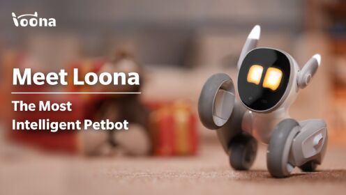 Meet Loona！kickstarter众筹爆款家庭消费机器人来袭～