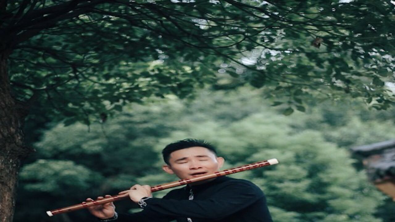 笛子名曲独奏《千年一叹》 青年笛箫演奏家湛文兵演奏_腾讯视频