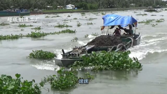 第8集:闸口水流太急,千吨级大货船开足马力冲闸,不然上不去