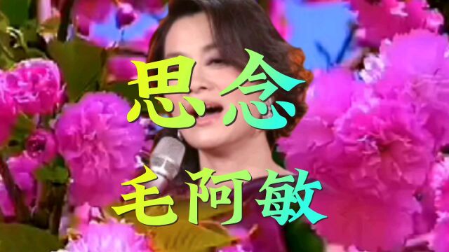 毛阿敏演唱的《思念》音乐流畅抒情而朗朗上口,节奏韵律清晰舒缓,经典老歌,令人回味无穷.