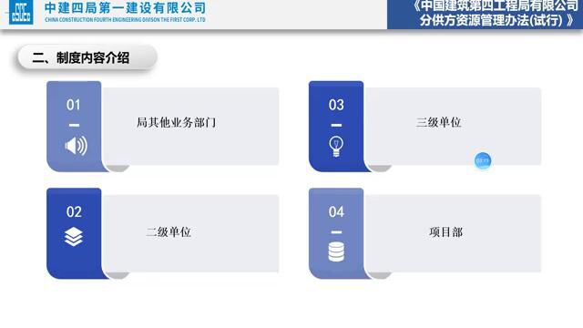 6.《中国建筑第四工程局有限公司分供方资源管理办法(试行)》——葛东峰西南分公司