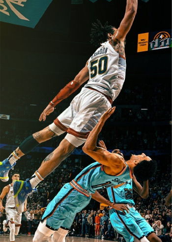 nba年度最佳扣篮!戈登这个隔扣我给10分!