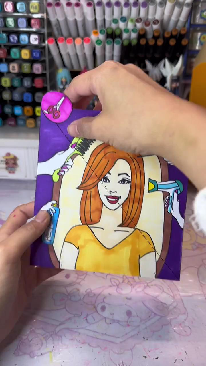 自制美发娃娃盲盒,创意原创,模仿##自制盲盒#冬日暴击_腾讯视频