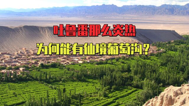 仙境葡萄沟,竟然地处炎热干燥的新疆吐鲁番,那里到底有多美?