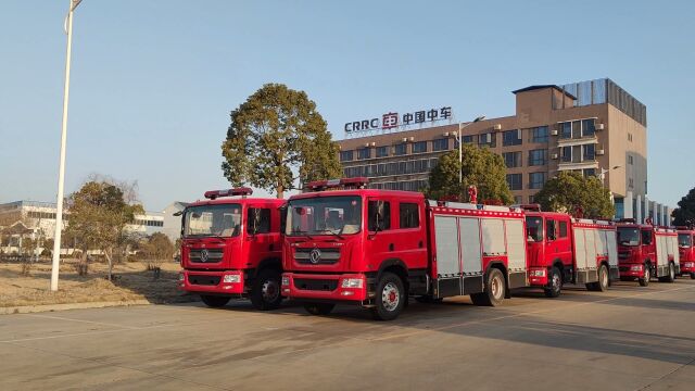 楚胜牌5吨水罐消防车6吨泡沫消防车