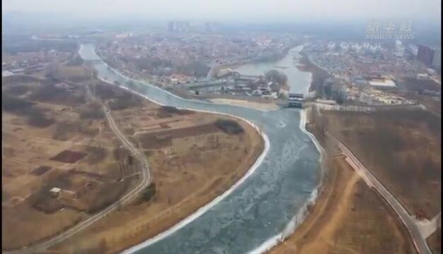 千城胜景|河北沧县:冰封运河