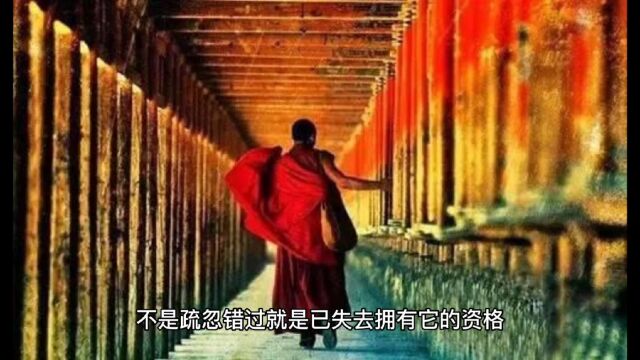 佛是过来人,人是未来佛