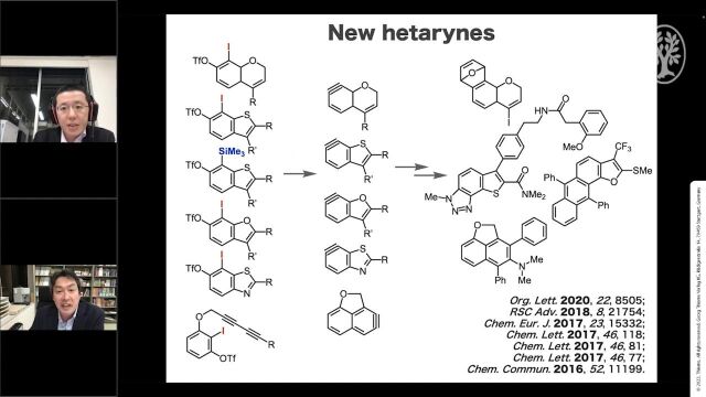 【讲座回顾】合成中的芳炔化学:用于合成各种杂环化合物的芳烃化学法