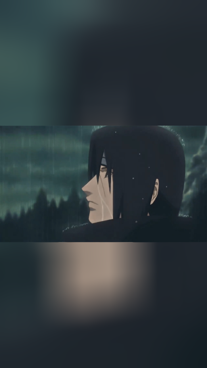 宇智波鼬淋雨壁纸