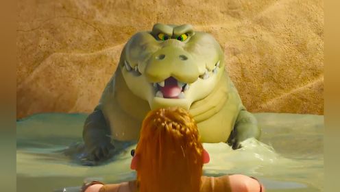 第32集：男孩不小心掉进了鳄鱼池，鳄鱼并没有想吃他 #动画电影 #治愈 #考拉大冒险 #最佳动画短片