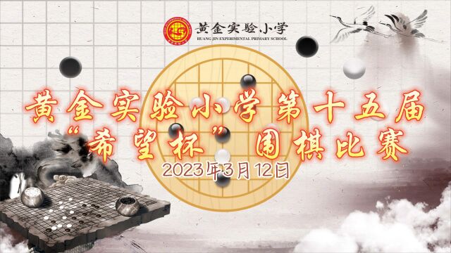 黄金实验小学十五届“希望杯”围棋比赛