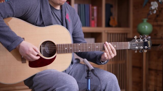 声音啧啧!吉普森Gibson J45 Studio 吉他评测